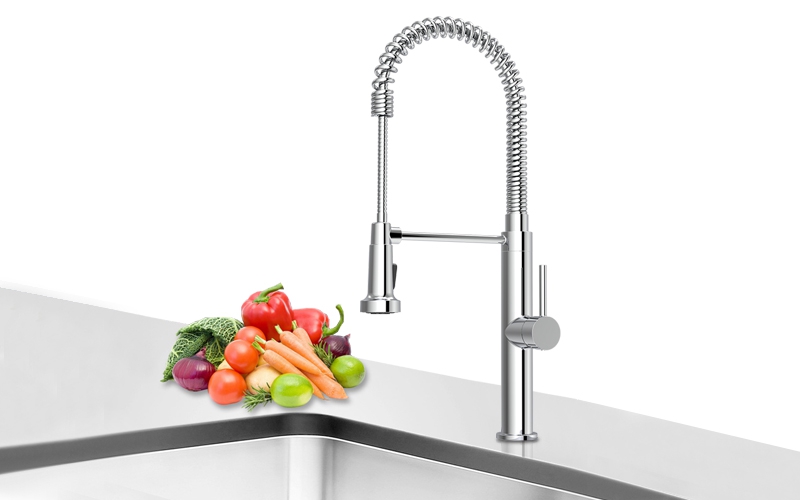 FK8362 Single Handle Pull-down Kitchen Faucet