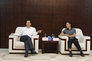 海淀区委常委、政法委书记王际祥调研mg不朽情缘官网党建工作